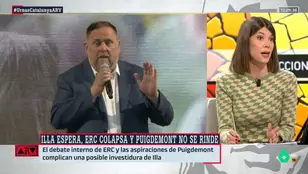 Ainhoa Martínez explica qué decisión sería la más &quot;inteligente políticamente para ERC&quot; sobre el futuro gobierno de Cataluña 