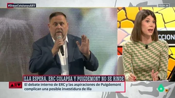 Ainhoa Martínez explica qué decisión sería la más &quot;inteligente políticamente para ERC&quot; sobre el futuro gobierno de Cataluña 