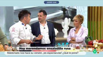 Iñaki López recomienda a Carlos Maldonado no echar guisantes en la ensaladilla