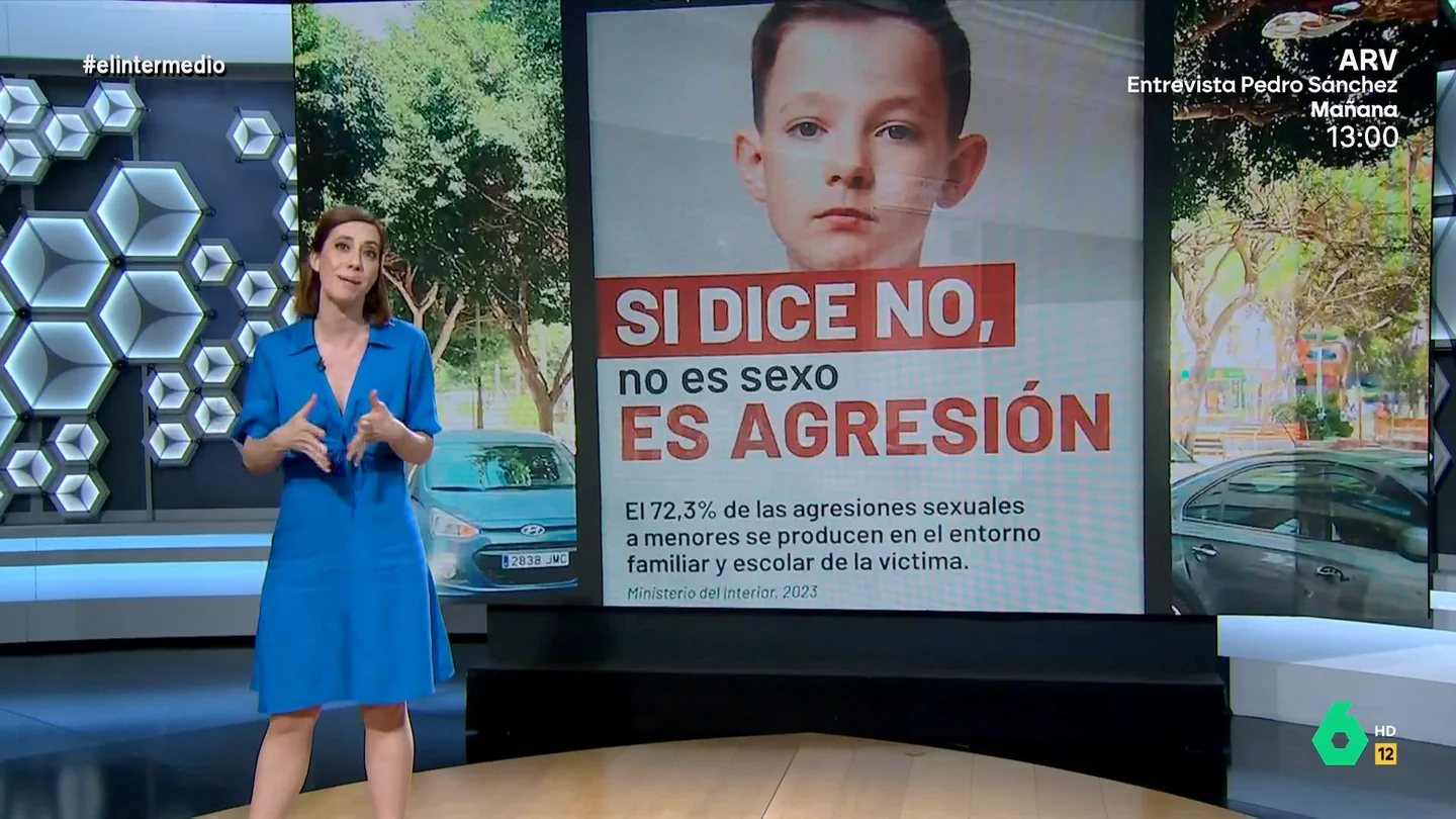 Cristina Gallego, sobre el cartel del Ayuntamiento de Almería que parece promover la pederastia "¿A nadie se le ocurrió el detallito de que el sexo con menores es siempre una violación?", comenta en este vídeo Cristina Gallego sobre la polémica campaña del Ayuntamiento de Almería que parecía blanquear la pederastia y ya ha sido retirada.