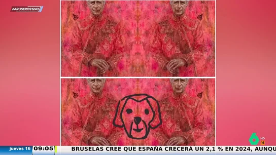 Así es el primer y polémico retrato oficial de Carlos III: ¿tiene un perro escondido? Así es el primer y polémico retrato oficial de Carlos III: ¿tiene un perro escondido?