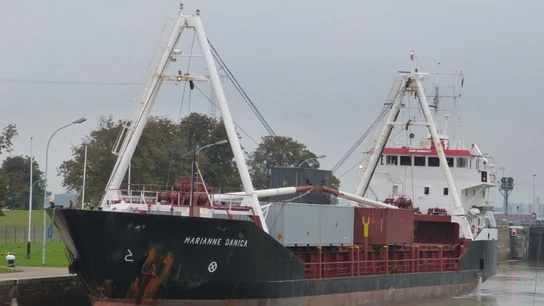 El buque 'Marianne Danica', en una imagen de archivo El buque 'Marianne Danica', en una imagen de archivo