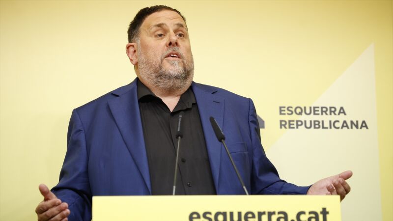 Junqueras afirma que su dimisión es para buscar "el aval" necesario de la militancia para liderar ERC