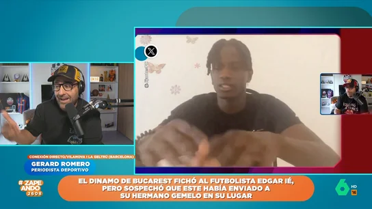 ¿Se ha hecho pasar el hermano gemelo de Edgar Ié por él para jugar en Rumanía? Gerard Romero expone la verdad de este caso ¿Se ha hecho pasar el hermano gemelo de Edgar Ié por él para jugar en Rumanía? Gerard Romero expone la verdad de este caso