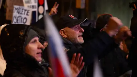 Protestas en Eslovaquia