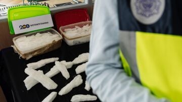 La droga incautada por la Policía Nacional durante la desarticulación del cártel de Sinaloa en España.