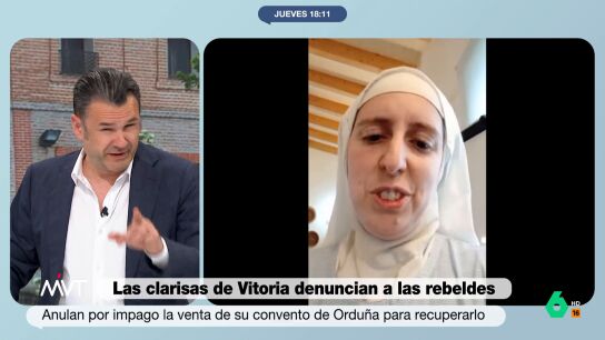 "No para de llamar, pero no le cogen el tel&eacute;fono. Debe ser una se&ntilde;al, ac&eacute;rquese usted", le 'recomienda' I&ntilde;aki L&oacute;pez en este v&iacute;deo al arzobispo de Burgos, que ha declarado que quiere hablar con las monjas clarisas rebeldes "sin terceras personas".