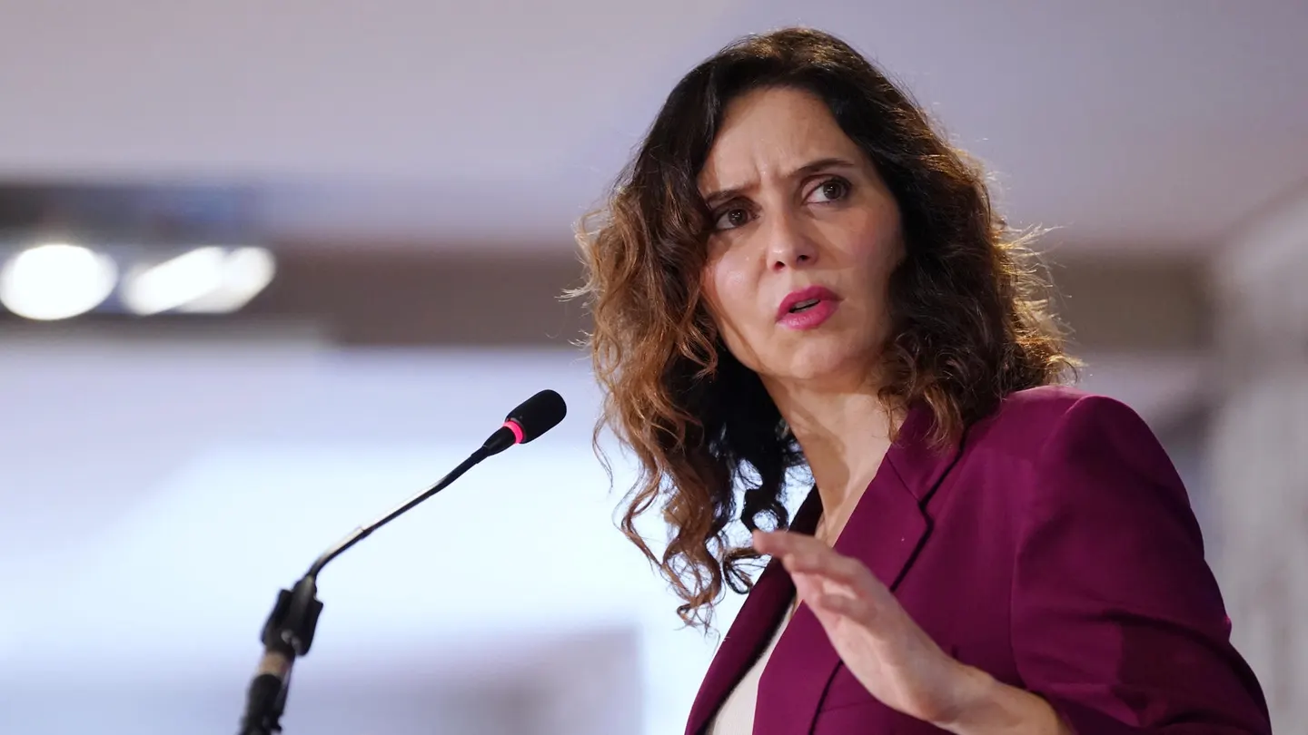 La presidenta de la Comunidad de Madrid, Isabel Díaz Ayuso, en una imagen de archivo La presidenta de la Comunidad de Madrid, Isabel Díaz Ayuso, en una imagen de archivo