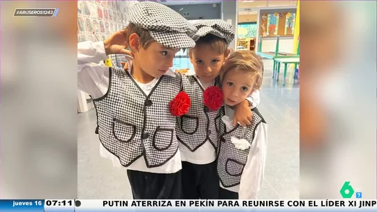 Los hijos de Alice Campello y Álvaro Morata demuestran tener "más arte" bailando el chotis que Almeida Los hijos de Alice Campello y Álvaro Morata demuestran tener "más arte" bailando el chotis que Almeida