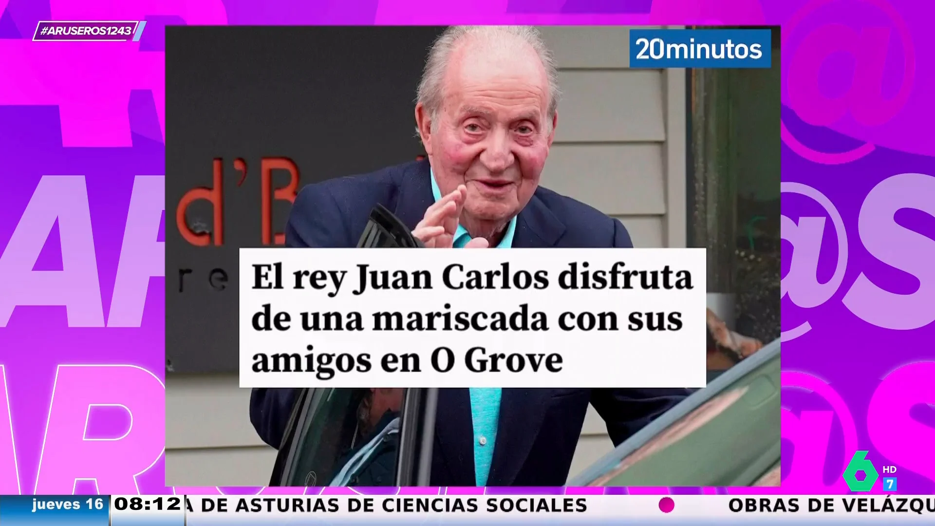 De la mariscada del rey Juan Carlos en Galicia a la corrida de toros de la infanta Elena: los actos de la familia real