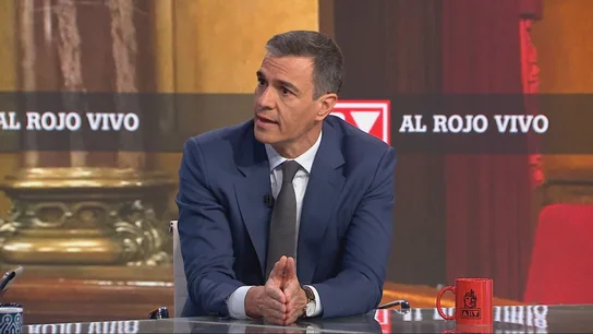 Pedro Sánchez en Al Rojo Vivo Pedro Sánchez en Al Rojo Vivo
