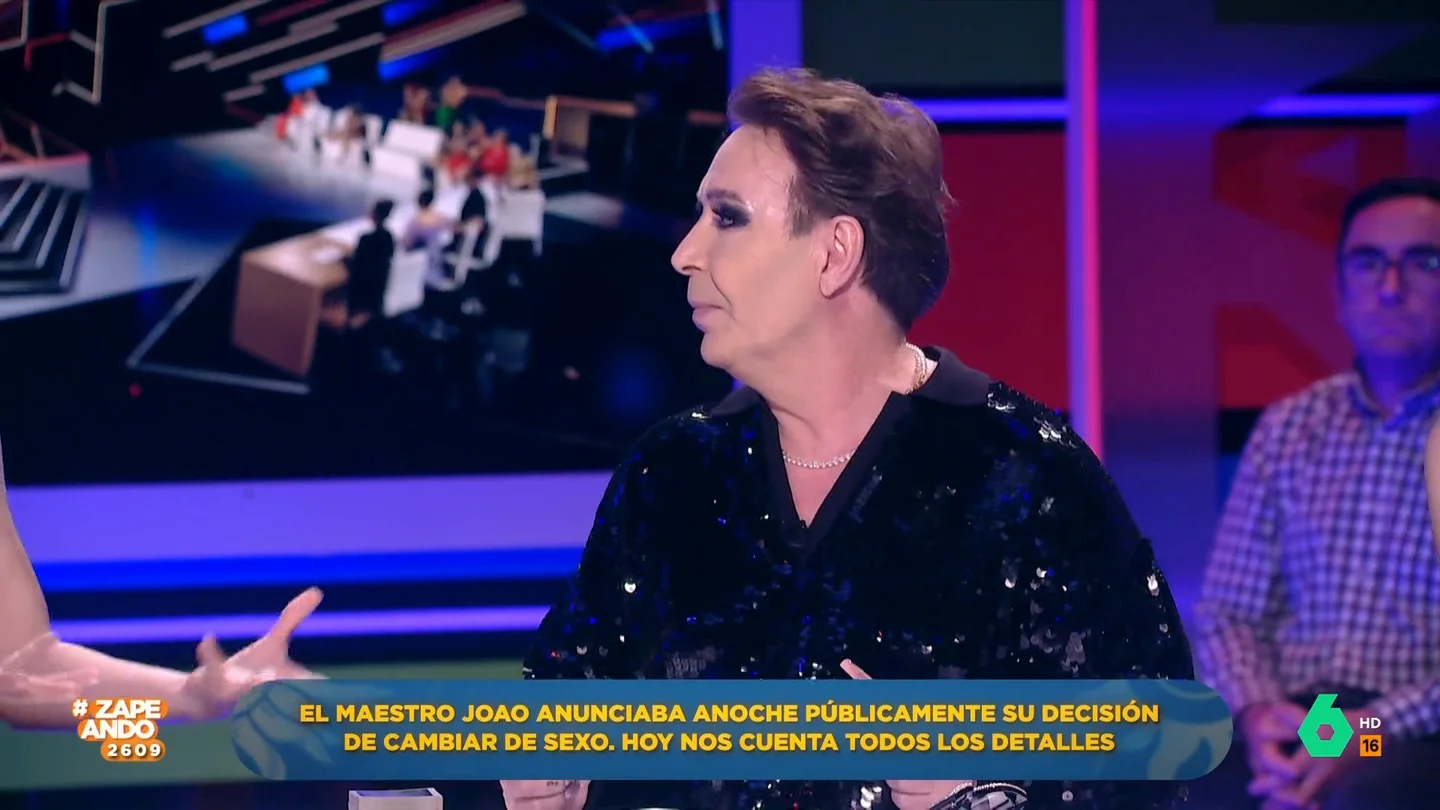 El Maestro Joao desvela quién fue la primera persona a quien le contó su decisión de transicionar a mujer El Maestro Joao desvela quién fue la primera persona a quien le contó su decisión de transicionar a mujer
