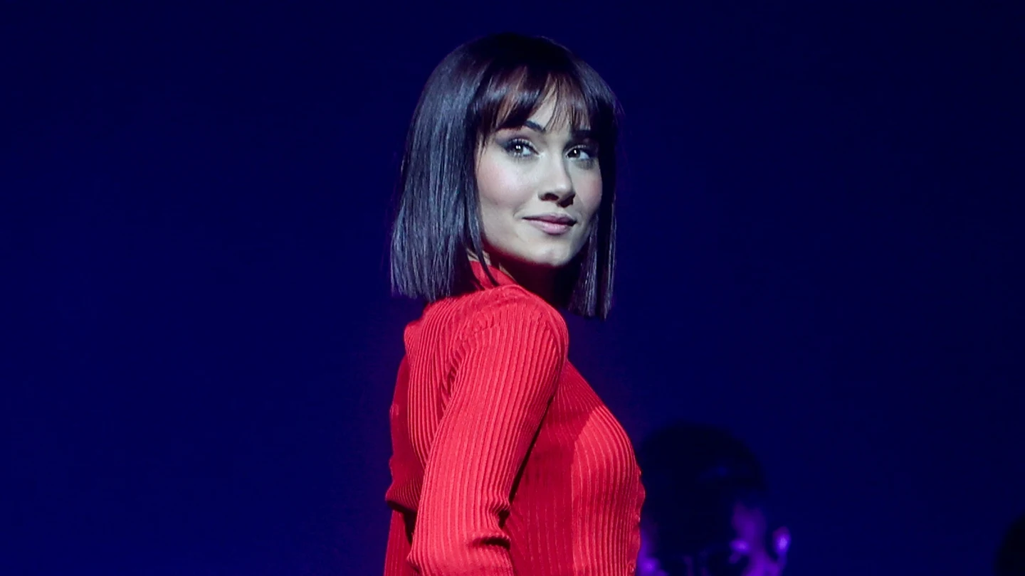 Aitana durante su último concierto en Madrid. Aitana durante su último concierto en Madrid.