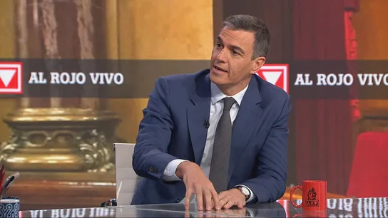 Pedro Sánchez en Al Rojo Vivo Pedro Sánchez en Al Rojo Vivo