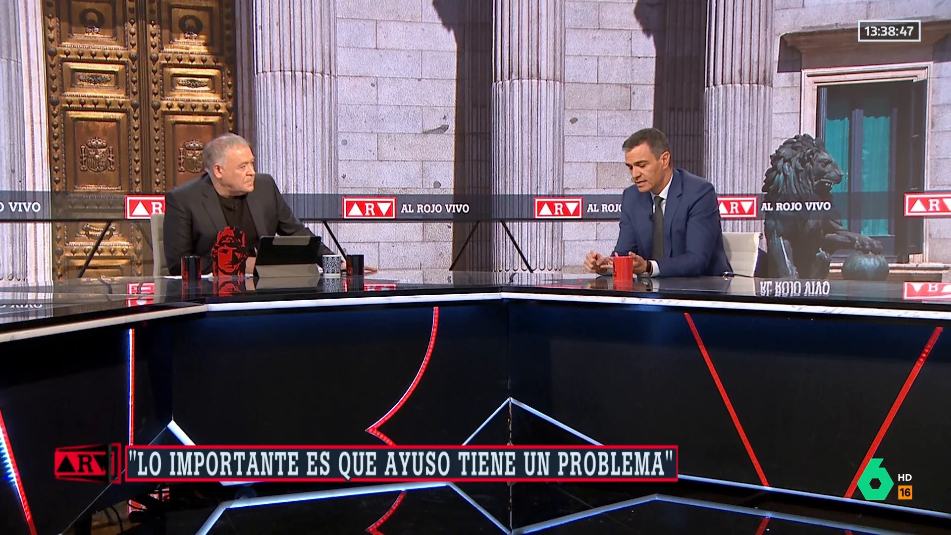 Entrevista a Pedro Sánchez en ARV