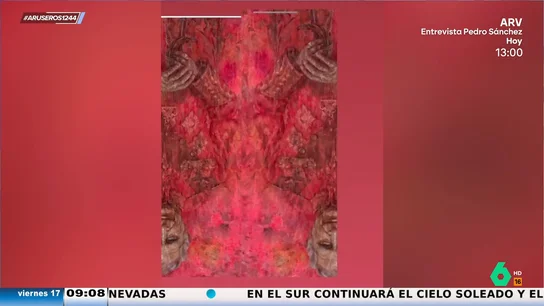 El retrato de Carlos III sigue dando que hablar: ahora los internautas dicen que tiene escondido un símbolo satánico El retrato de Carlos III sigue dando que hablar: ahora los internautas dicen que tiene escondido un símbolo satánico