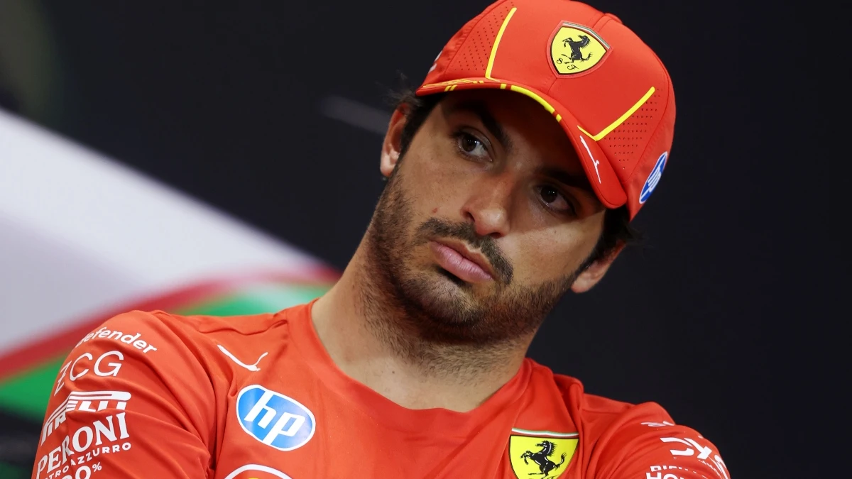 Carlos Sainz, piloto de Ferrari