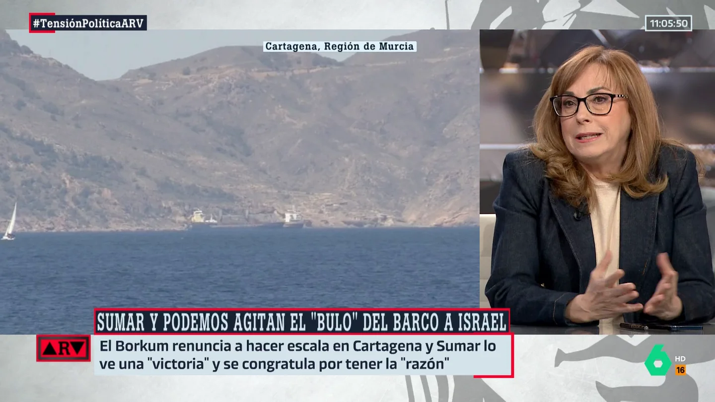 ARV- Angélica Rubio, sobre el choque en el Gobierno por el buque Borkum: "Es un ejemplo de la gravedad de la desinformación" ARV- Angélica Rubio, sobre el choque en el Gobierno por el buque Borkum: "Es un ejemplo de la gravedad de la desinformación"