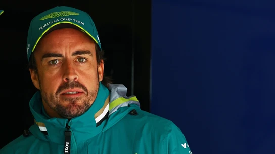 Fernando Alonso, piloto de Aston Martin Fernando Alonso, piloto de Aston Martin