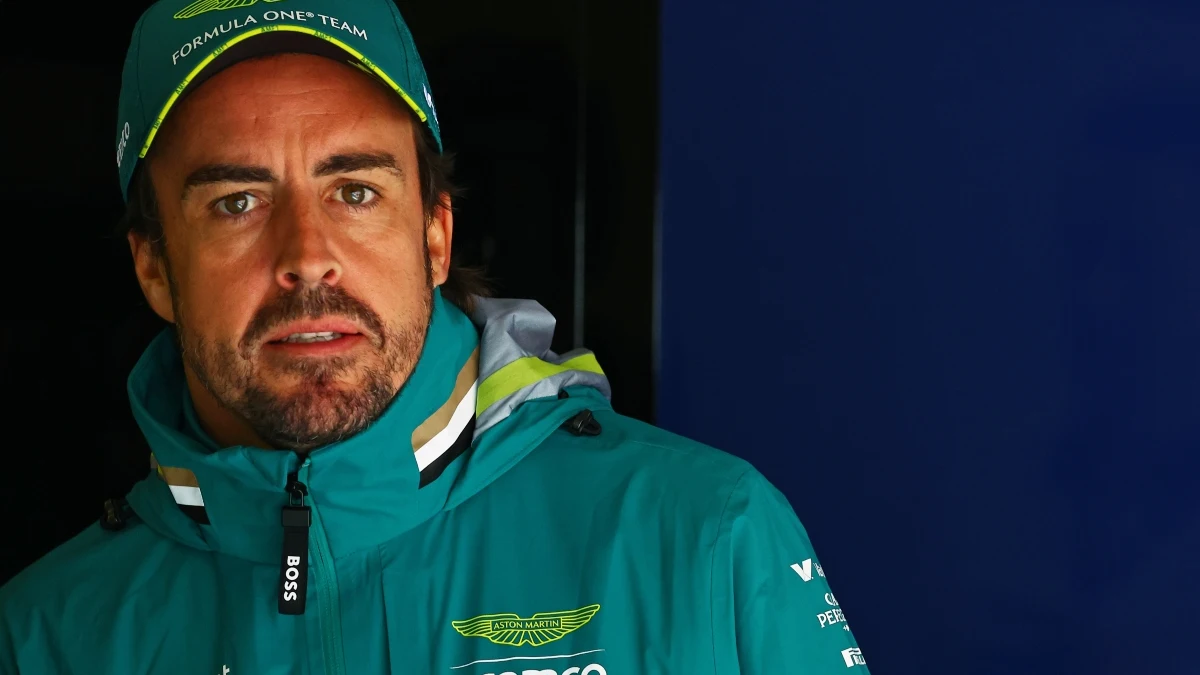 Fernando Alonso, piloto de Aston Martin