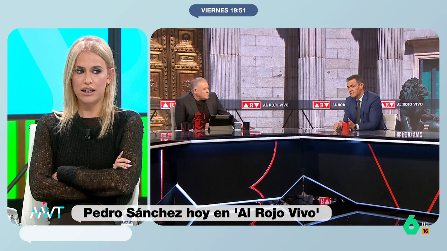 Afra Blanco comenta la entrevista de Sánchez Afra Blanco comenta la entrevista de Sánchez