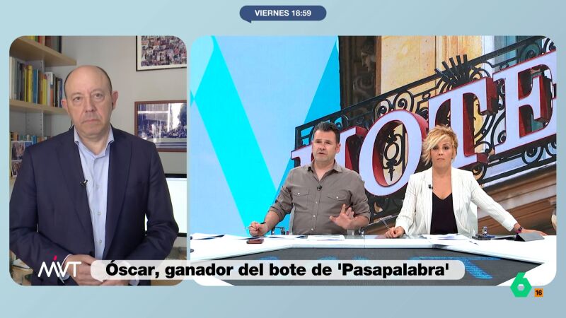 MVT - Iñaki López defiende pagar impuestos: "Es algo que no se aplican parejas sentimentales de presidentes autonómicos"