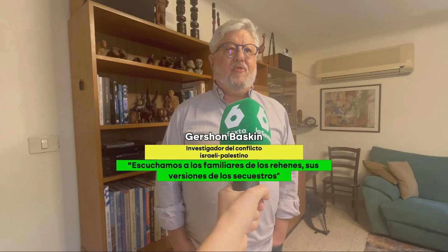 Gershon Baskin, investigador del conflicto israelí-palestino Gershon Baskin, investigador del conflicto israelí-palestino