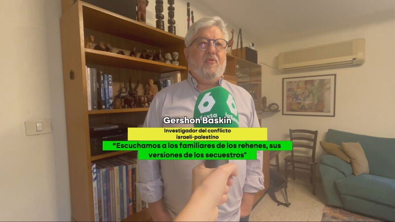 Gershon Baskin, investigador del conflicto israelí-palestino