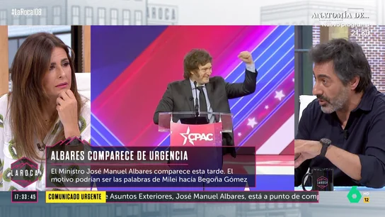 Juan del Val llama impresentable a Milei Juan del Val llama impresentable a Milei
