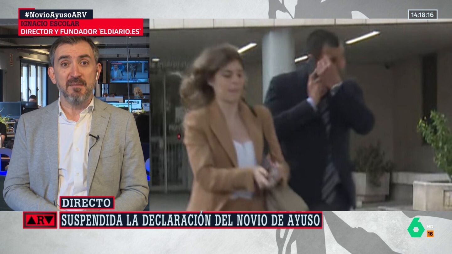 Escolar se&ntilde;ala que el novio de Ayuso reconoce dos de los tres delitos que se le imputan: "Este juicio acabar&aacute; con una sentencia condenatoria"