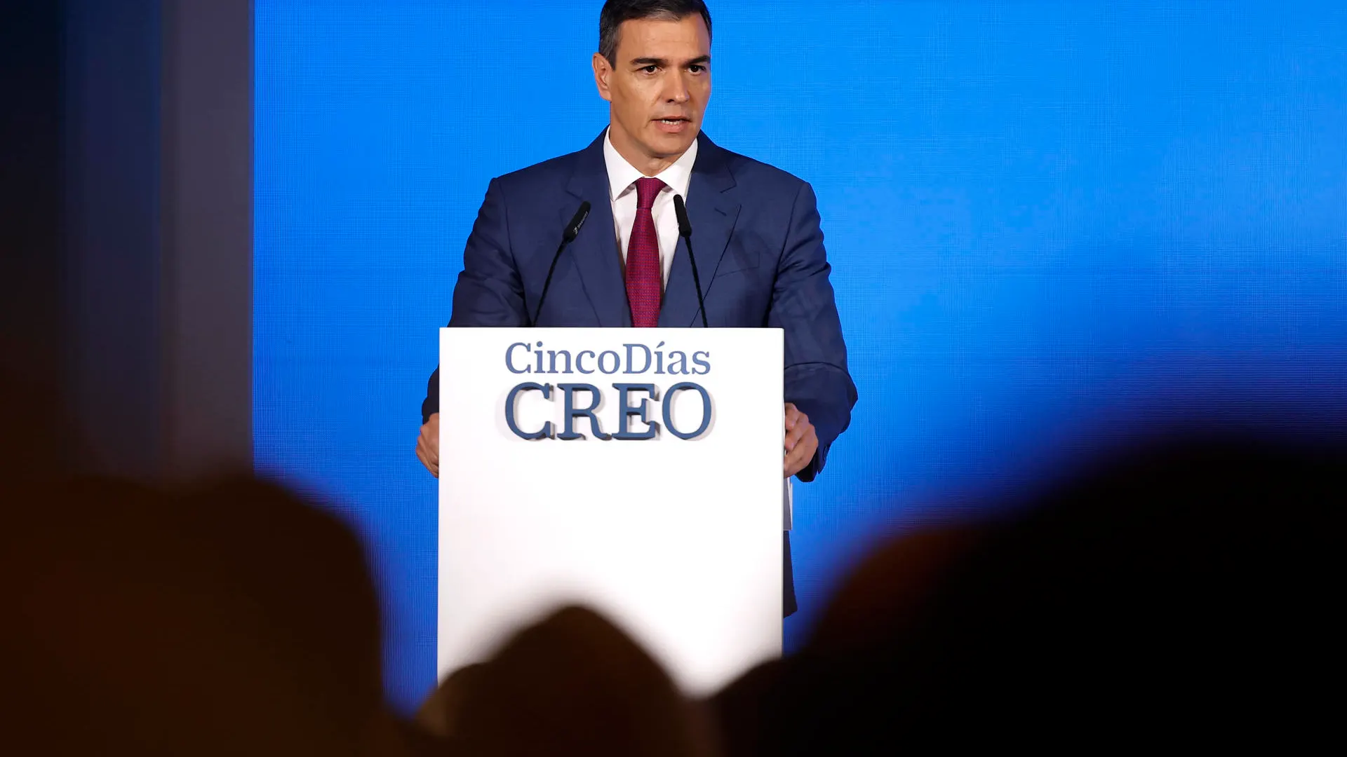  presidente del Gobierno, Pedro Sánchez interviene en el foro económico CREO 2024 organizado por el diario ‘Cinco Días’ del grupo Prisa.