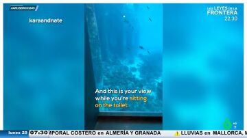 Así el la habitación del hotel submarino más caro del mundo: "Eres recibido por peces"