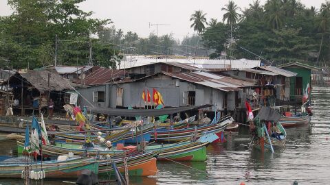Fishing Village in Narathiwat