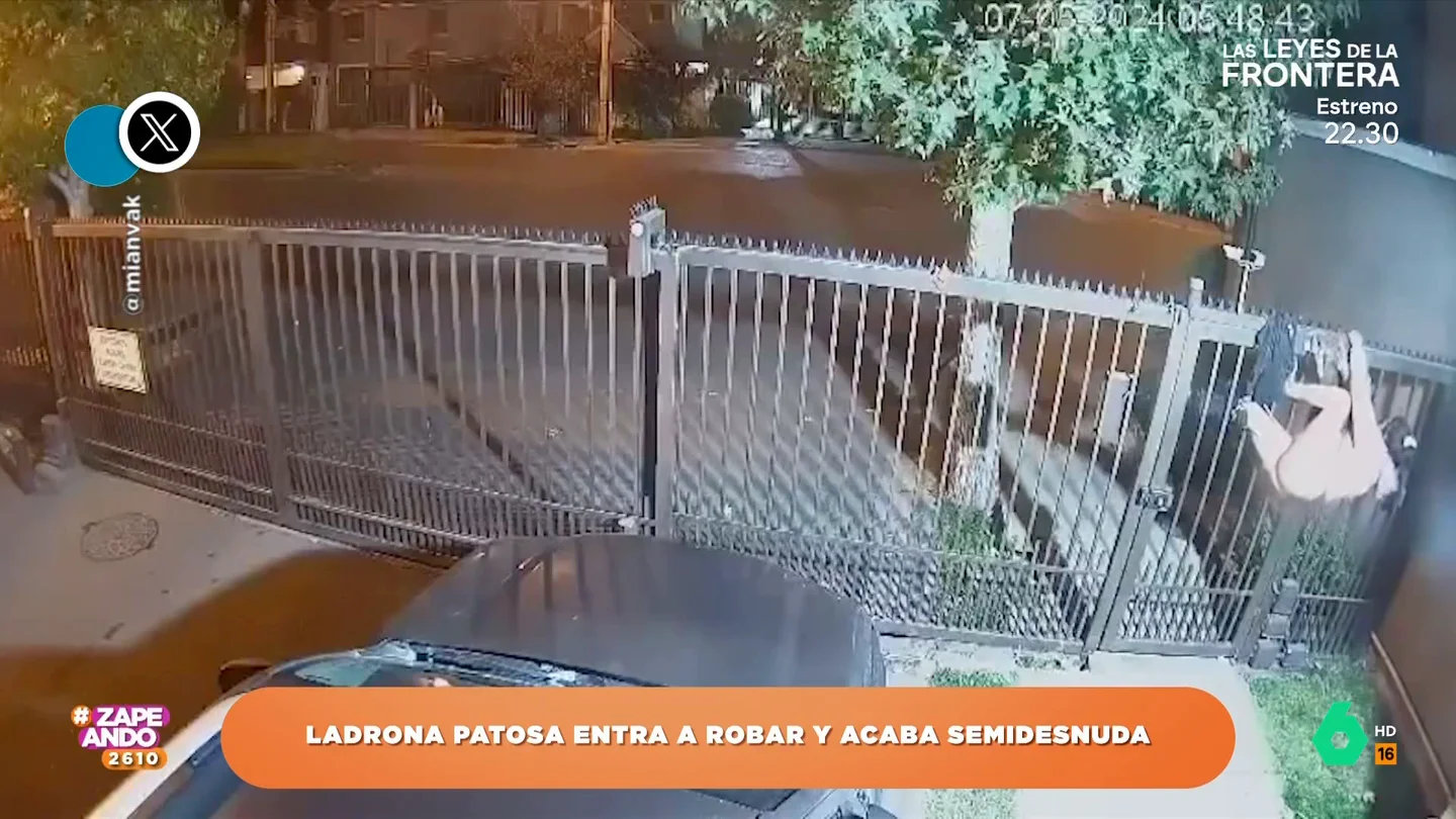 El percance que sufre una mujer al intentar colarse en una casa: "Ha dejado la imagen de los ladrones por los suelos" El percance que sufre una mujer al intentar colarse en una casa: "Ha dejado la imagen de los ladrones por los suelos"