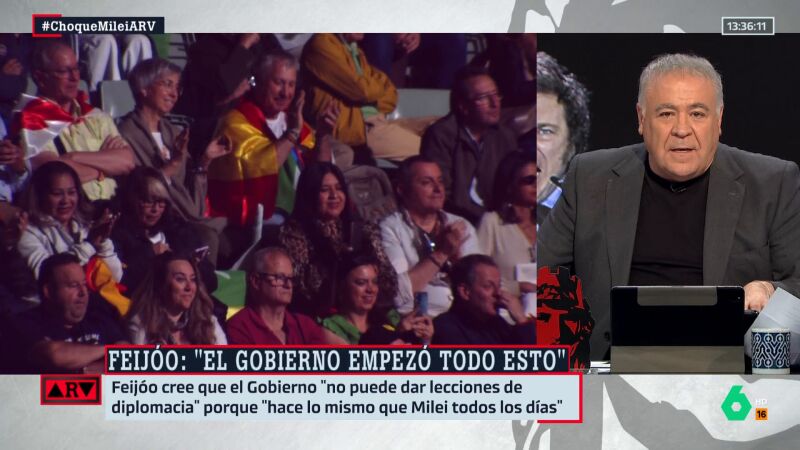 Ferreras, sobre los que dicen que el PSOE se "aprovecha" la presencia de Vox para sus intereses electorales: "No es que se aproveche, es que es preocupante"