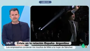 La reacción de Iñaki López a los ataques de Milei