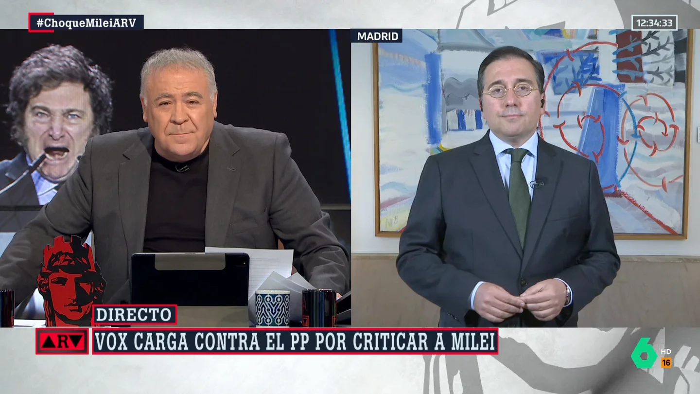 Entrevista a Albares en Al Rojo Vivo Entrevista a Albares en Al Rojo Vivo