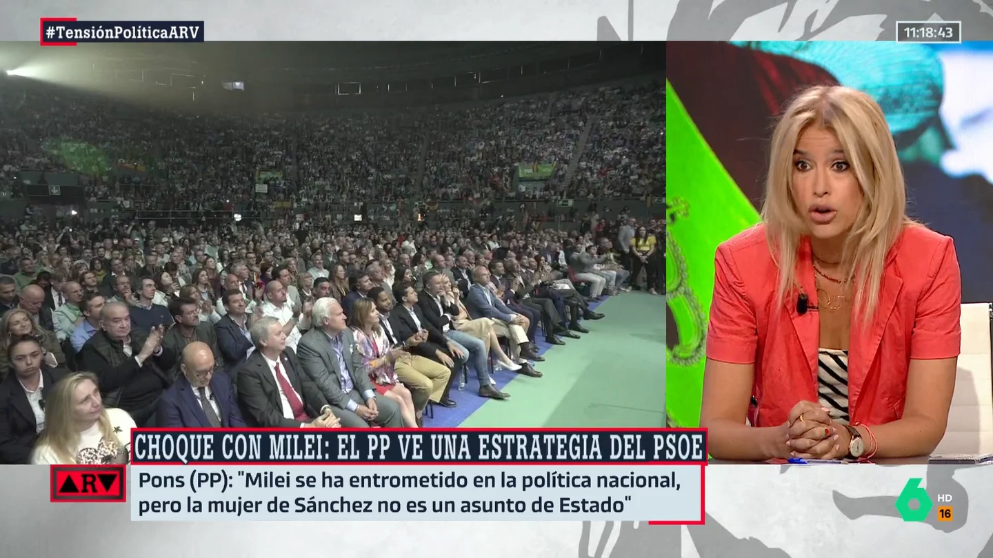 ARV- Afra Blanco, sobre el acto de Vox: "Bienvenidos al día del 'orgullo facha' en nuestro país" ARV- Afra Blanco, sobre el acto de Vox: "Bienvenidos al día del 'orgullo facha' en nuestro país"