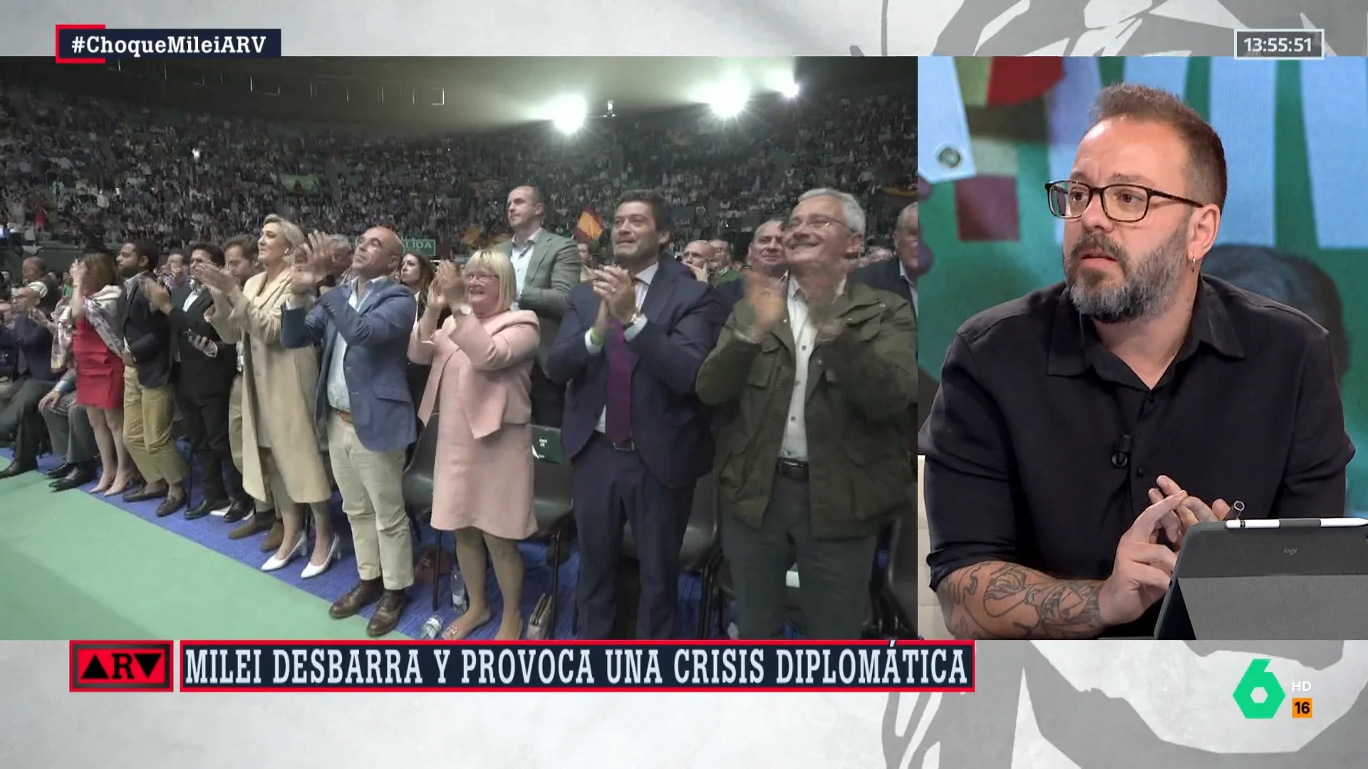 ARV- Antonio Maestre: "Cuando la derecha conservadora no se separa de la extrema derecha, la enriquece"