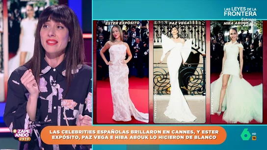 Esther Expósito, Paz Vega e Hiba Abouk apuestan todo al blanco en Cannes: ¿con qué look se queda Natalia Ferviu? Esther Expósito, Paz Vega e Hiba Abouk apuestan todo al blanco en Cannes: ¿con qué look se queda Natalia Ferviu?