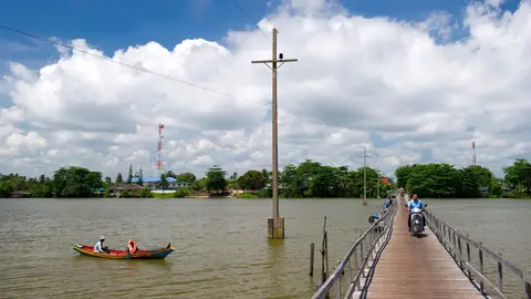 Puente de la isla de Ko Yao. Puente de la isla de Ko Yao.
