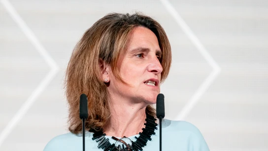La vicepresidenta tercera y ministra para la Transición Ecológica y el Reto Demográfico, Teresa Ribera. La vicepresidenta tercera y ministra para la Transición Ecológica y el Reto Demográfico, Teresa Ribera.