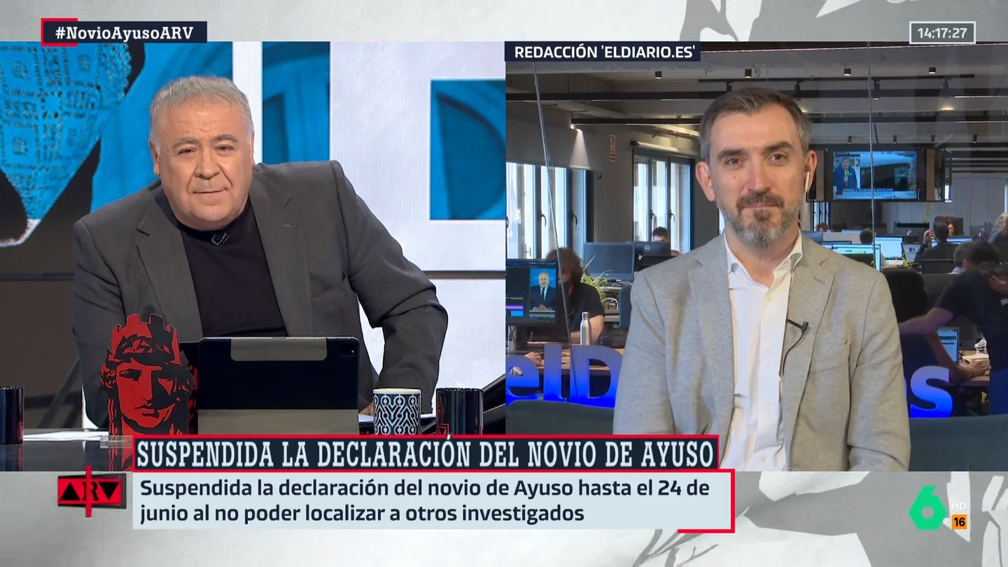 Escolar señala que el novio de Ayuso reconoce dos de los tres delitos que se le imputan: "Este juicio acabará con una sentencia condenatoria" Escolar señala que el novio de Ayuso reconoce dos de los tres delitos que se le imputan: "Este juicio acabará con una sentencia condenatoria"