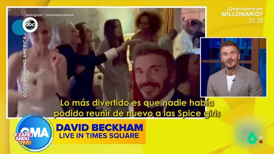 David Beckham cuenta cómo consiguió que las Spice Girls se unieran de nuevo David Beckham cuenta cómo consiguió que las Spice Girls se unieran de nuevo