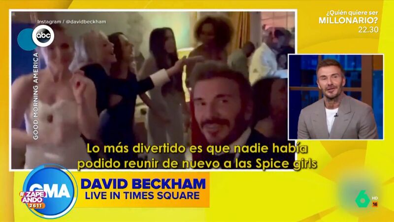 David Beckham cuenta cómo consiguió que las Spice Girls se unieran de nuevo