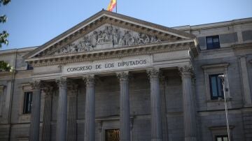 Fachada del Congreso de los Diputados.