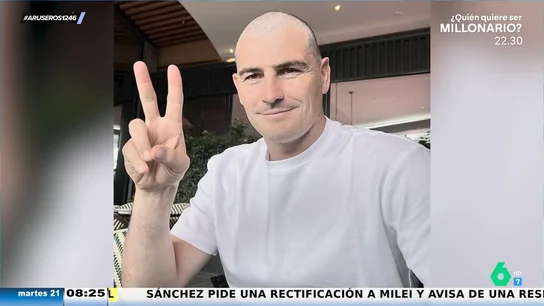 Iker Casillas sorprende con una fotografía en la que aparece rapado para celebrar sus 43 años Iker Casillas sorprende con una fotografía en la que aparece rapado para celebrar sus 43 años