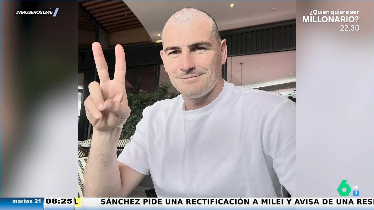 Iker Casillas sorprende con una fotografía en la que aparece rapado para celebrar sus 43 años Iker Casillas sorprende con una fotografía en la que aparece rapado para celebrar sus 43 años