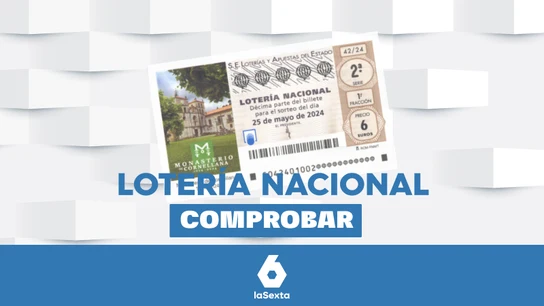 Lotería Nacional | Comprobar el resultado del sorteo de hoy, sábado 25 de mayo de 2024 Lotería Nacional | Comprobar el resultado del sorteo de hoy, sábado 25 de mayo de 2024