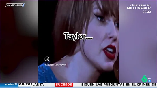 Alfonso Arús alucina con el chupetón de Taylor Swift: "Igual quiere demostrar que su chico chupa y muerde de verdad" Alfonso Arús alucina con el chupetón de Taylor Swift: "Igual quiere demostrar que su chico chupa y muerde de verdad"